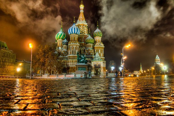 Храм Василия Блаженного, Москва, Россия.